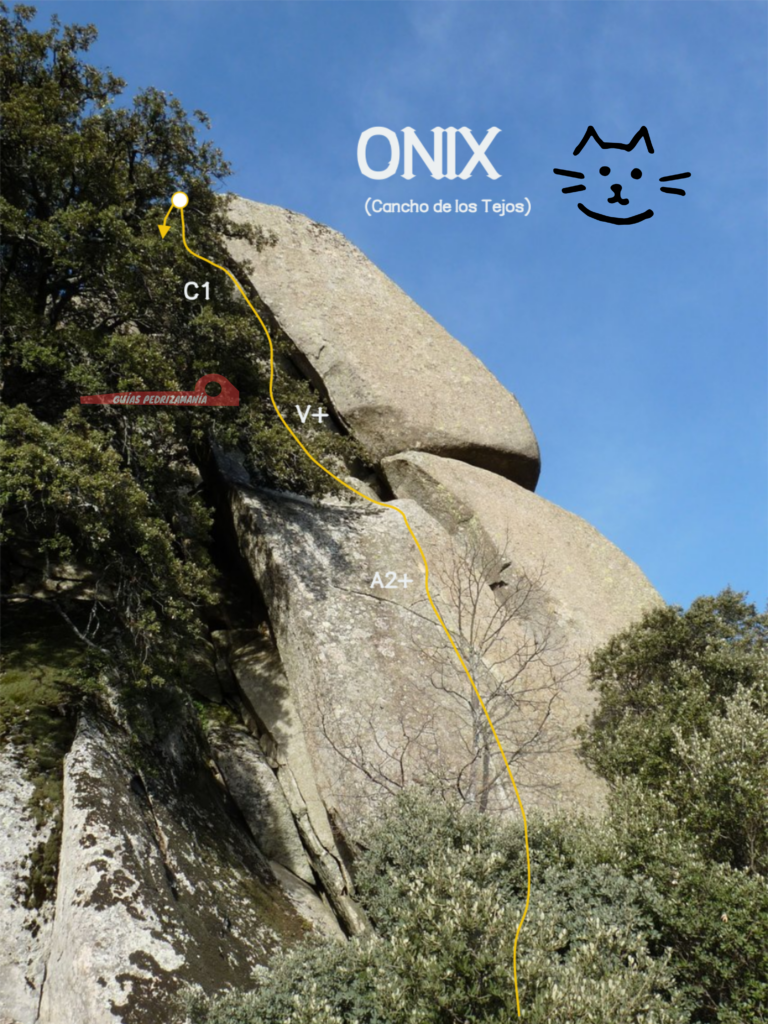 Onix al Cancho de Los Tejos, La Cabrera (A2+)